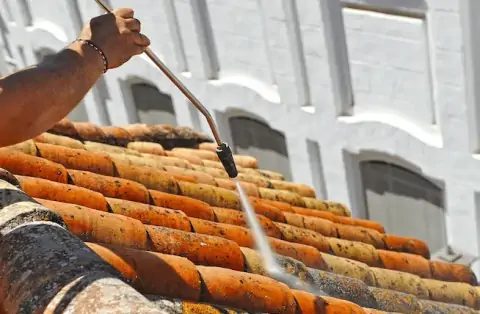 Nettoyage de toitures - Saint-Georges la Pouge